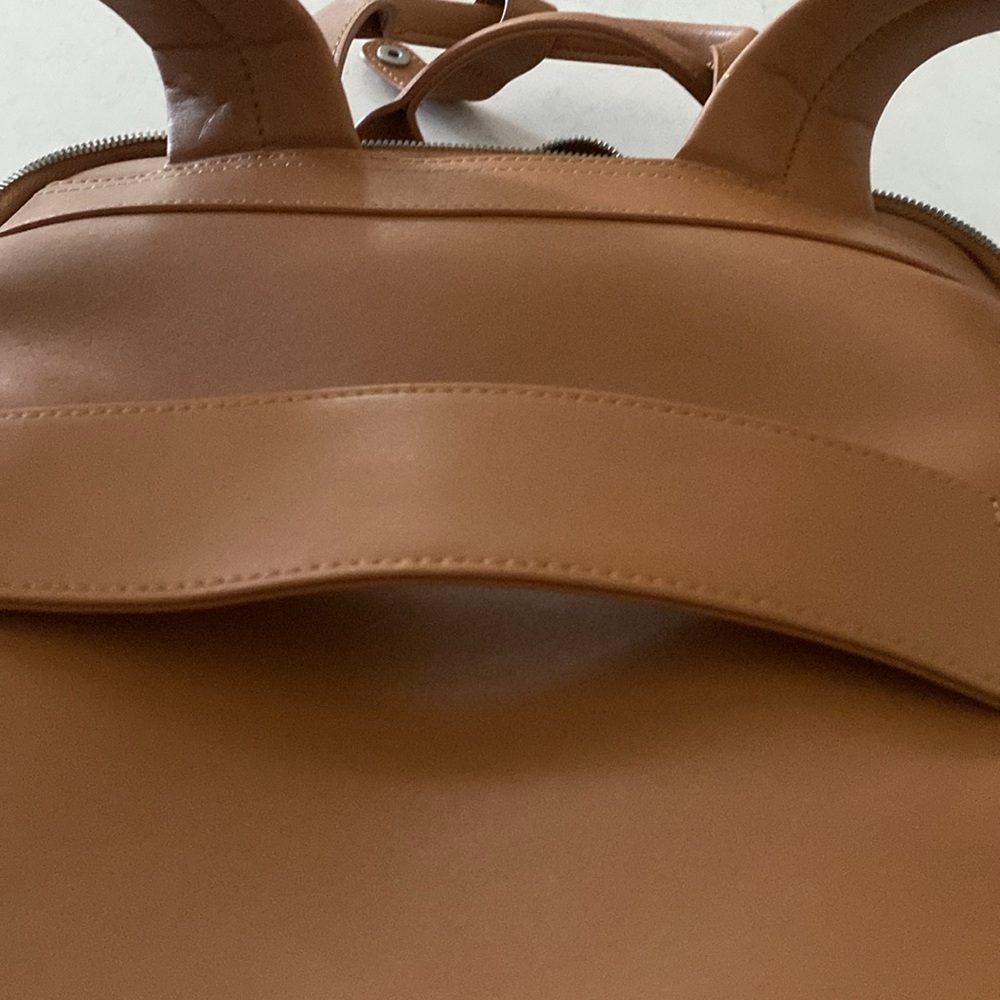 Monos Metro Backpack (Saddle Tan Vegan Leather) - image 5